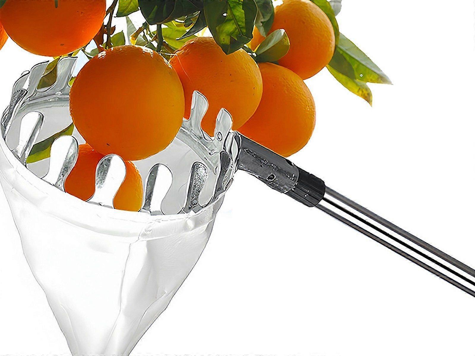 Fruit Picker Fruit Picking Tool Catcher Bag with 3.2m Detachable Extended Pole