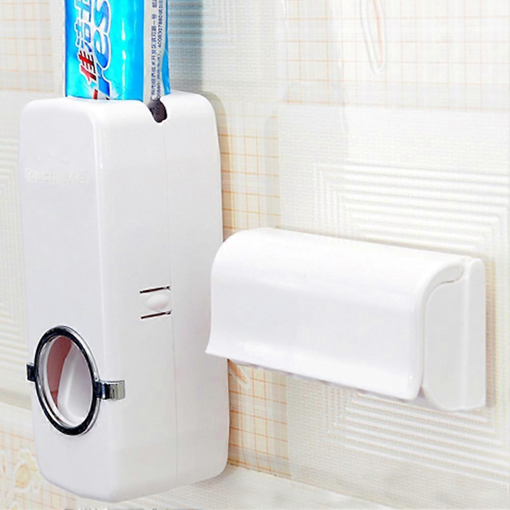 Automatic Toothpaste Dispenser and Brush Holder