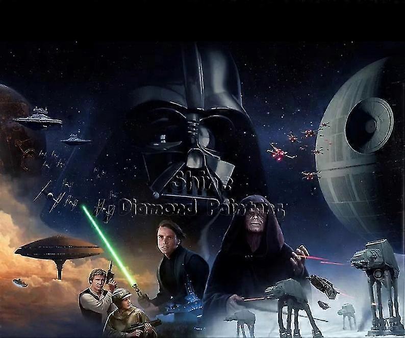Star Wars 5d diamant målning kit