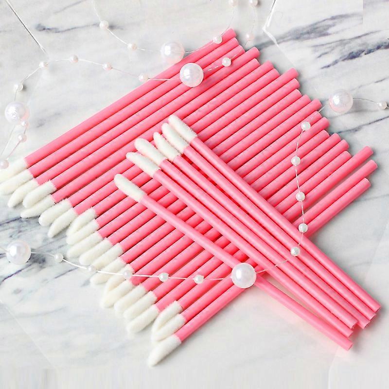 100 PCS Disposable Lip Brush Eyelash Makeups Brushes Lash Extension Mascara Applicator Lipstick Wands Set Cosmetic Makeup Tools