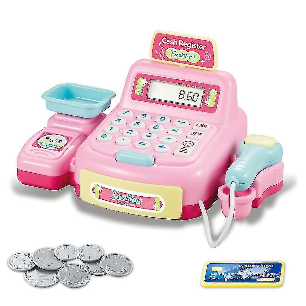 Realistic Cash Register Toy Set Children's Funny Improve Intelligence
