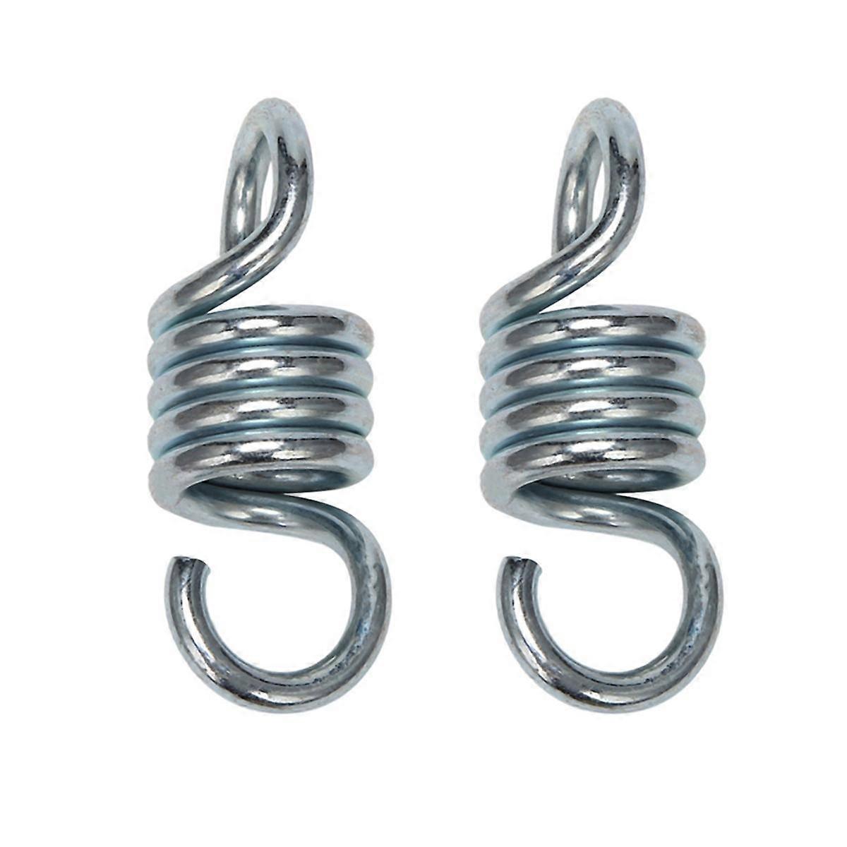 2Pc Hammock Springs, 300Kg Load Capacity, Extension Springs for Hanging Hammock Chairs and Porch Sw