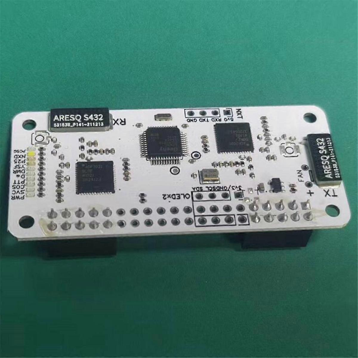 デュプレックスホットスポットボードUHF VHF + OLED +ケースキットサポートP25 DMR for Zero W 0W 2w 3B 4B