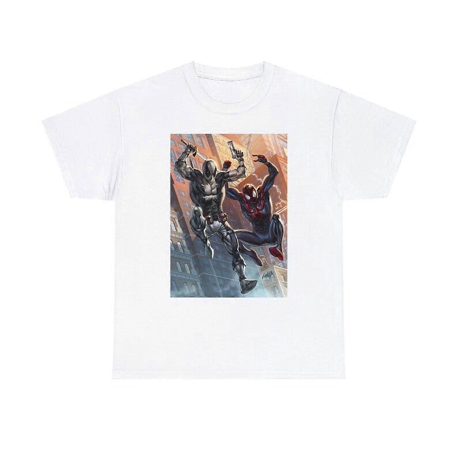 Deadpool Miles Morales X-Force Unisex Tee-DDw216