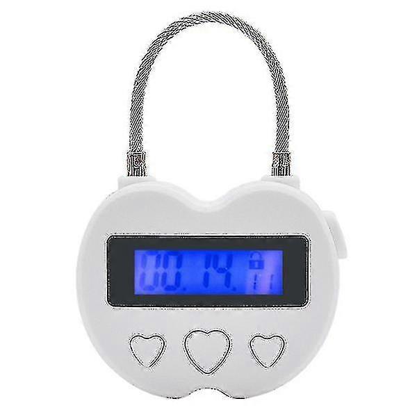 Wabjtam Time Lock Electronic Timer Lock Household Temporary Lock Time Lock Electronic Lock Countdown Lock
