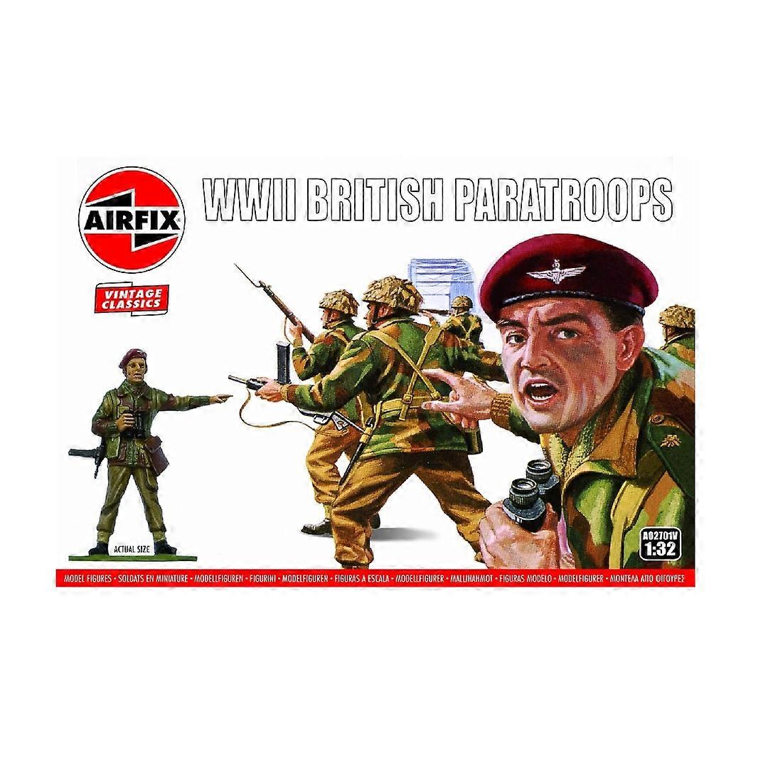 Airfix Vintage Classics WWII British Paratroops Model Kit
