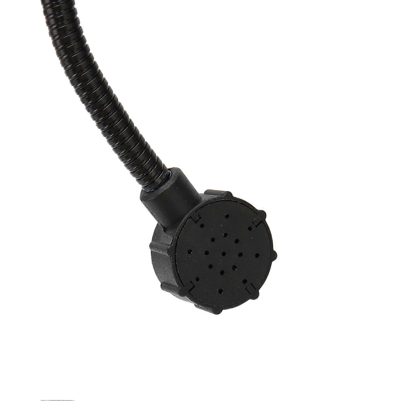 Walkie Talkie Single Side Headset with Mic 150Hz500Hz 7.1mm Plug High Sensitivity 2 Way Radio Unilateral Headphones Black