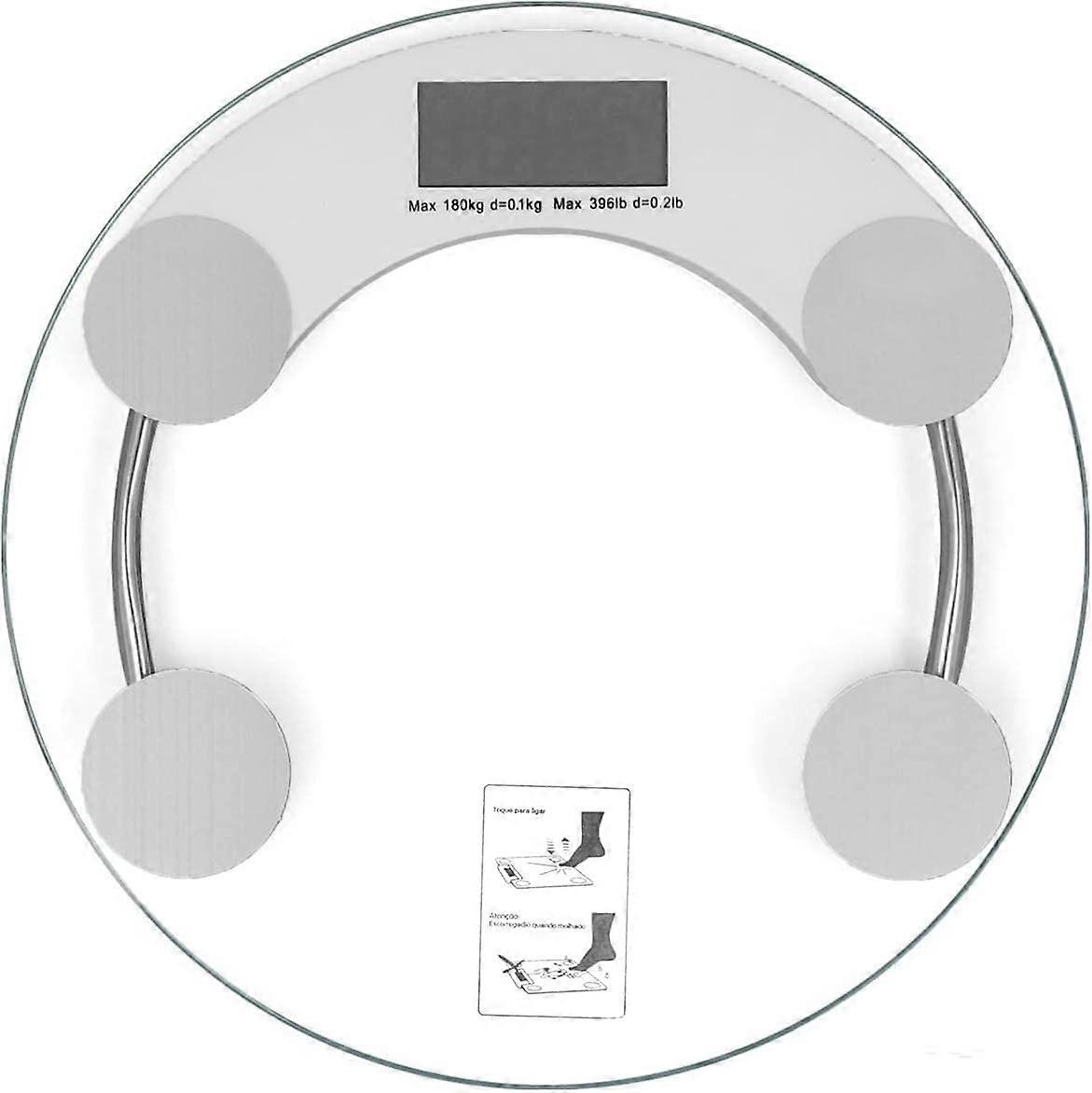 Round Weight Scale 180KG LED