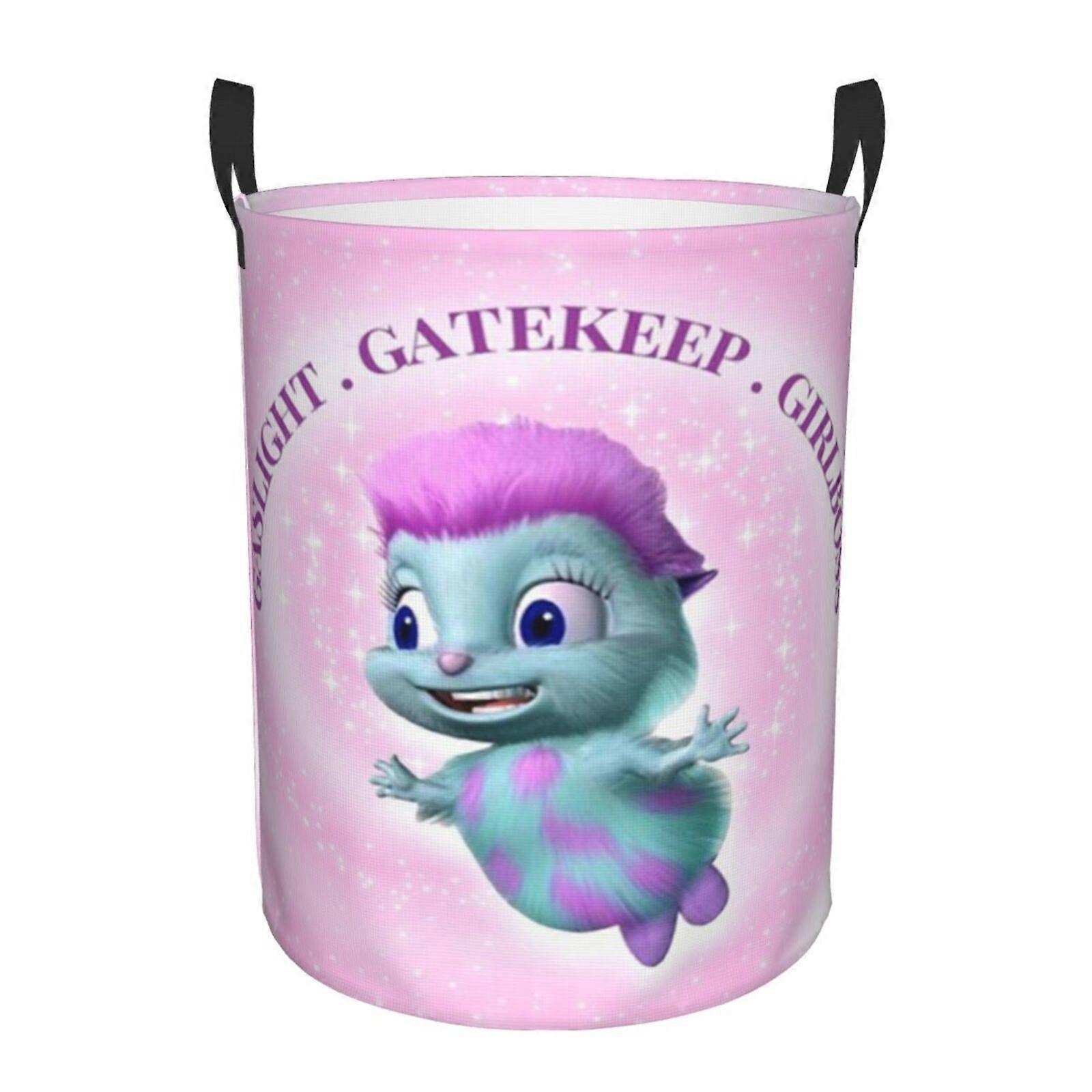 Bibble 3d grafische vlam wasmand brand vlam kleding belemmert opslag met handvat-SYS28922