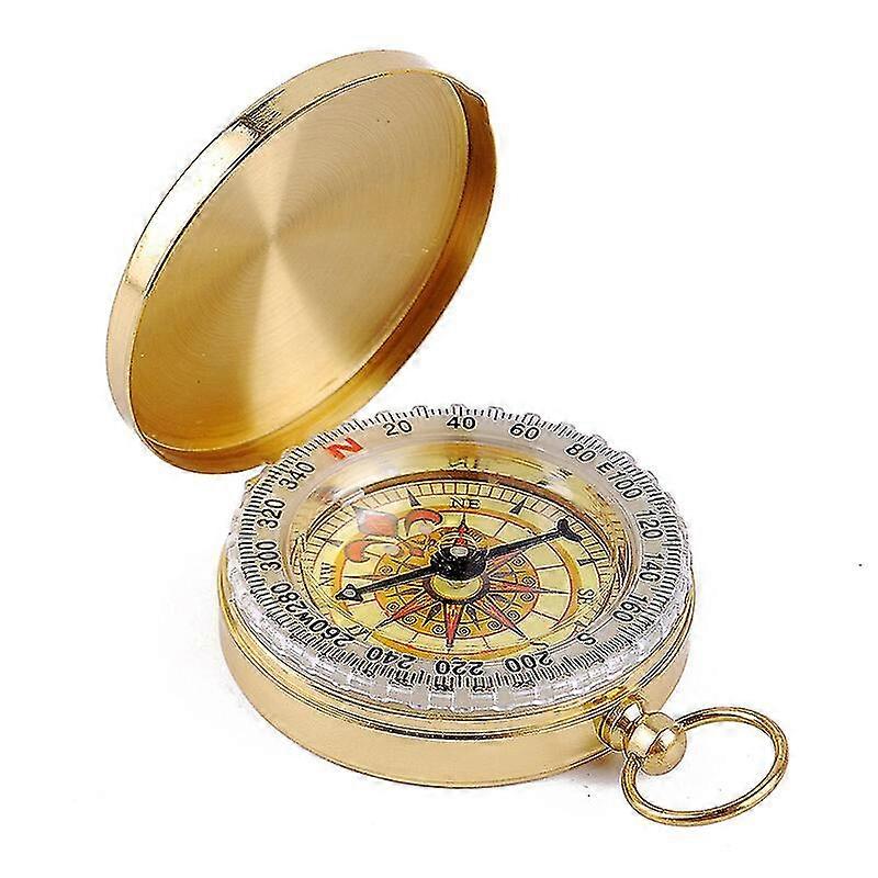 Travel Compass Pocket Compass Compass  Vintage Pocket Compass With Luminous Function