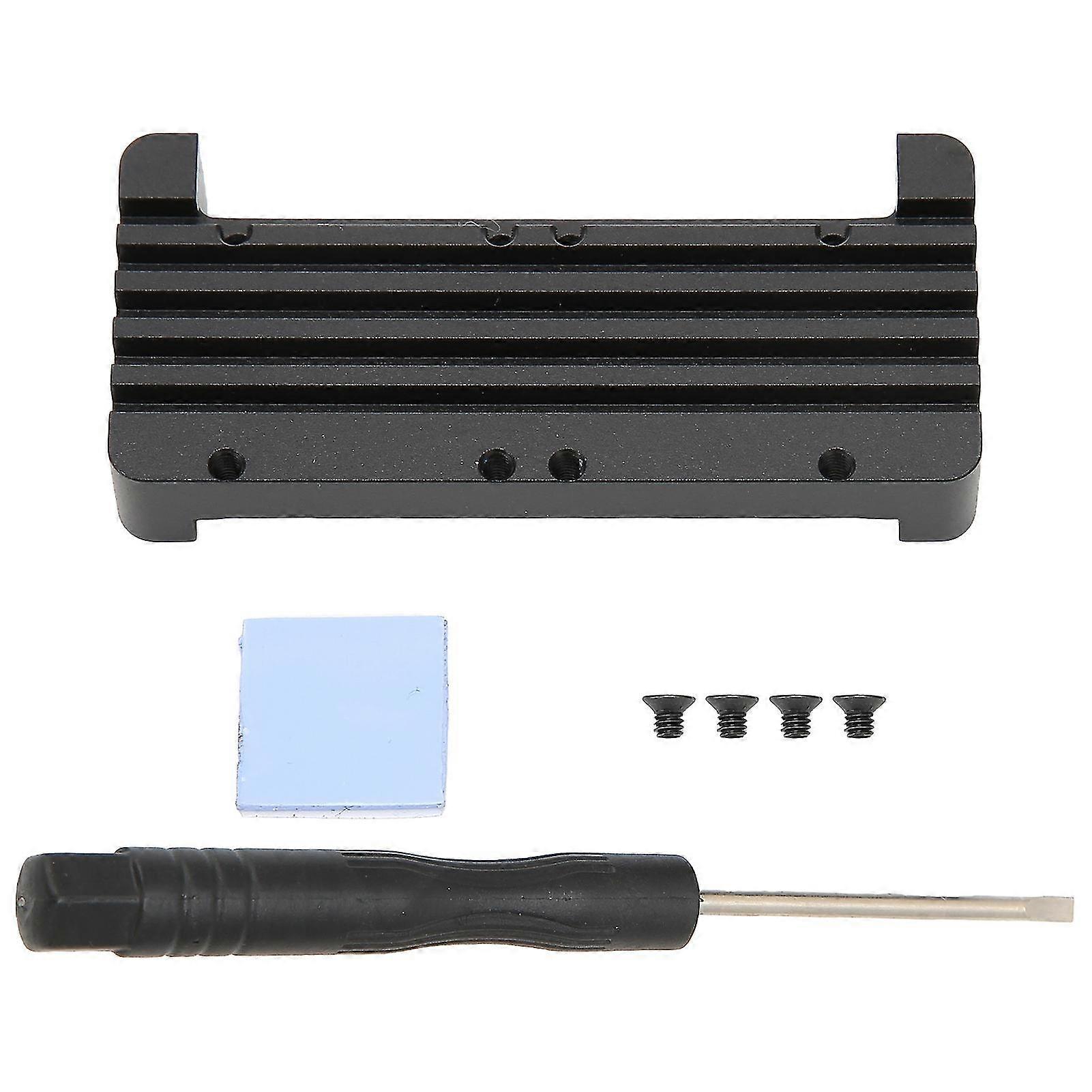 Aluminum Alloy Enclosure Universal Practical Aluminum Alloy Shell Heat Sink compatible with Raspberry Pi Zero 2W/PI0/PI0 W-YM