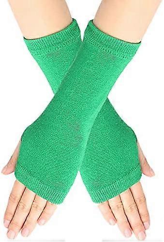 Barn Armvärmare Handskar Flickor Armhandskar Randig Och Regnbåge