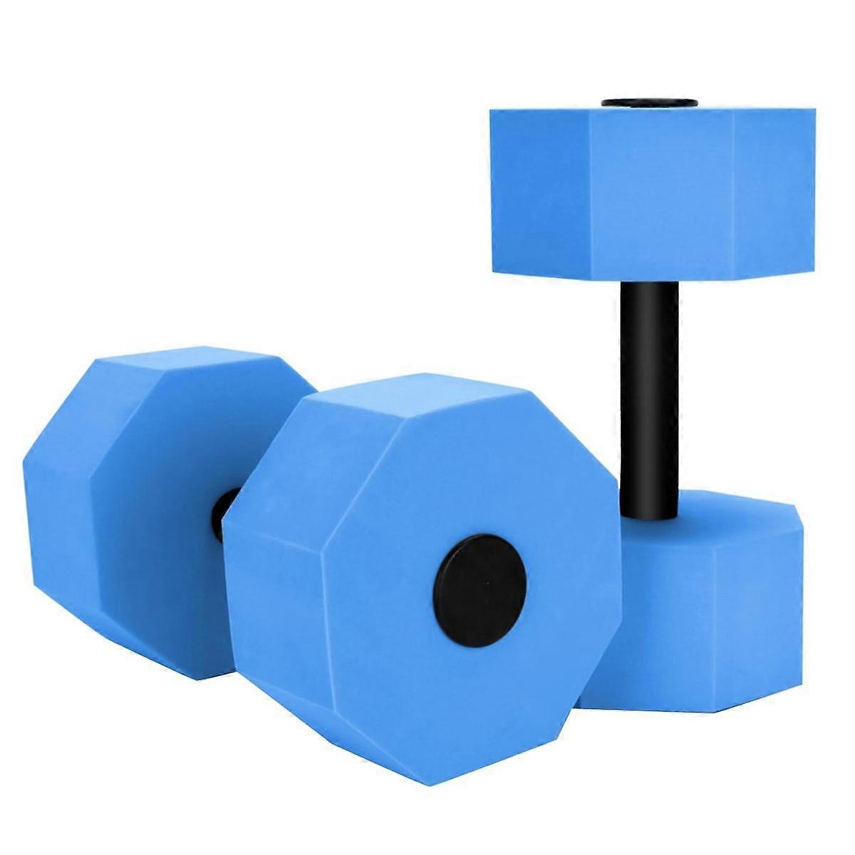 Water Dumbbell Set for Pool Weights, Foam Swimming Water Cuffs for Water Exercises, Water Fitness E
