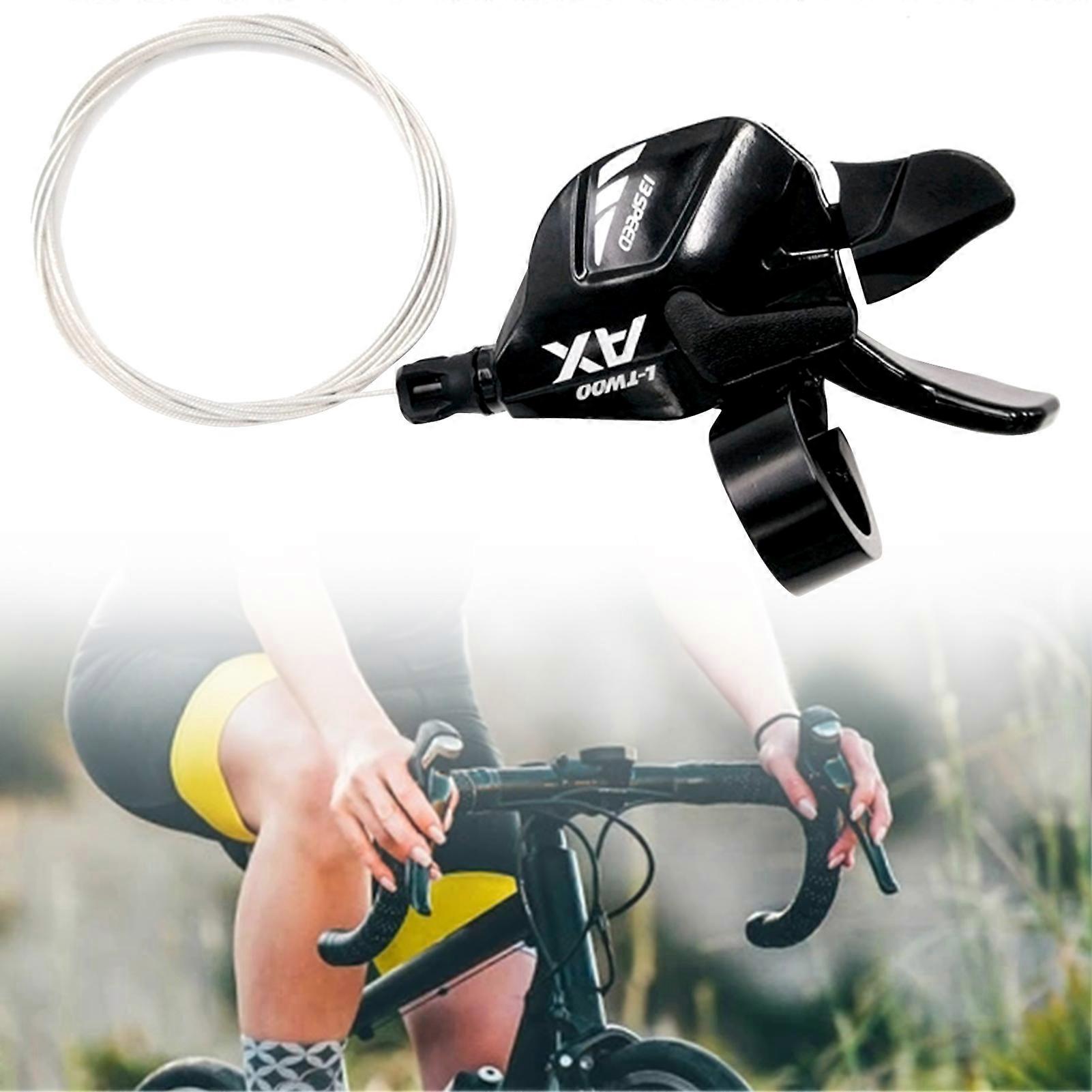 Kaesi LTWOO AX13 Shifter Lightweight Precise Shifting Aluminum Alloy 13 Speed Right Trigger Shifter for BMX