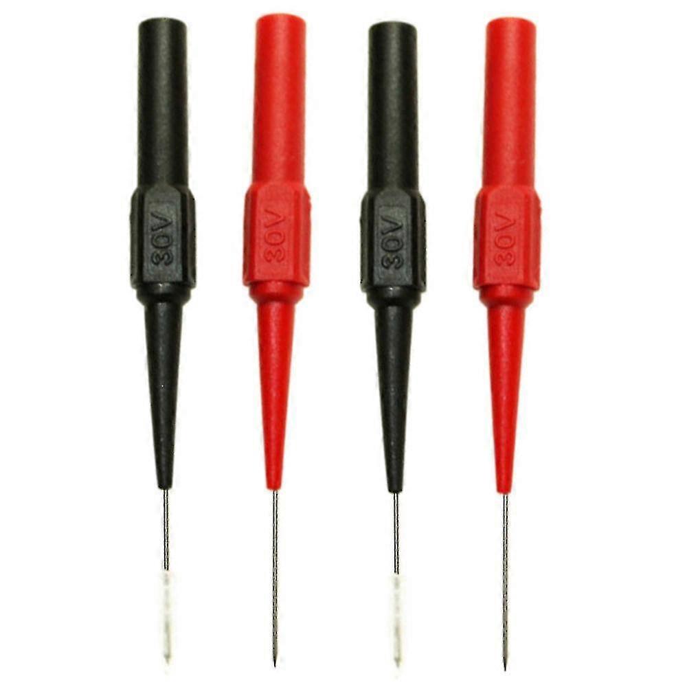 Multimetro Test Lead Fluke Extension Back Probes Sharp Needles Testing Micro Pins