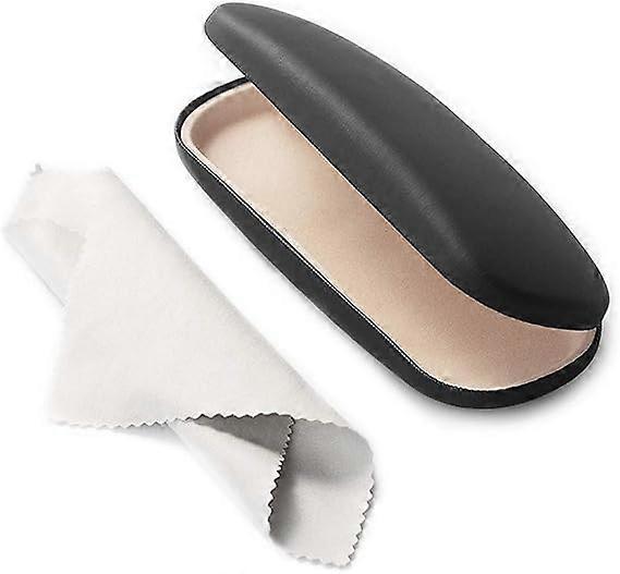 Unisex Hard Shell Eyeglasses Cases, Protective Case For Glasses Black