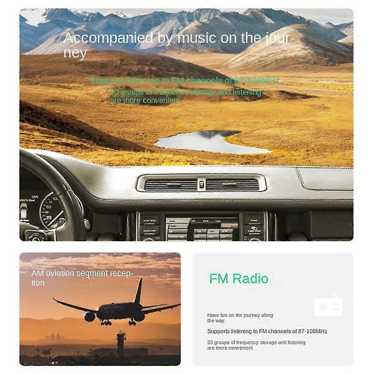 Uv-k6 Walkie Talkie Type-c Charging Portable Multi-band Transceiver Communicator