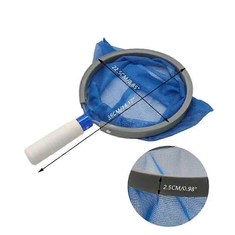 Universal Telescopic Pole Pool Cleaning Net Professional Cleaning Tools Swimming Pool Rubbish Leaf Salvage Mesh Catcher Cleaner