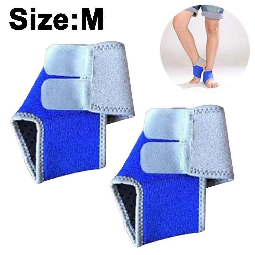 2 Pcs Kids Child Adjustable Non Slip Ankle Tendon Compression Brace Sports Dance Foot Support Stabilizer Wraps Protector Guard for Injury Prevention &