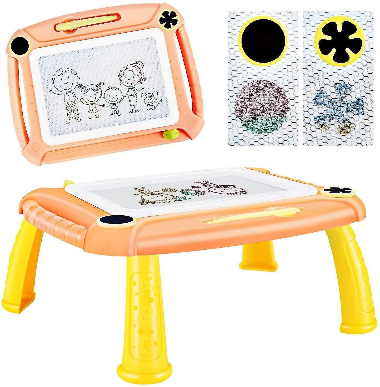 Children's Magic Slate Colorful To Multicolored Magnetic Drawing Board Large Size Erasable Drawing Board Magnet For Babies