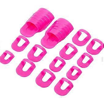 10 Maat Nagellak Stencil Plastic Nagellak Protector Nagellak Gids Plastic Nagellak Protector Nail Art Protector Clips Cap Nails Edge Pr