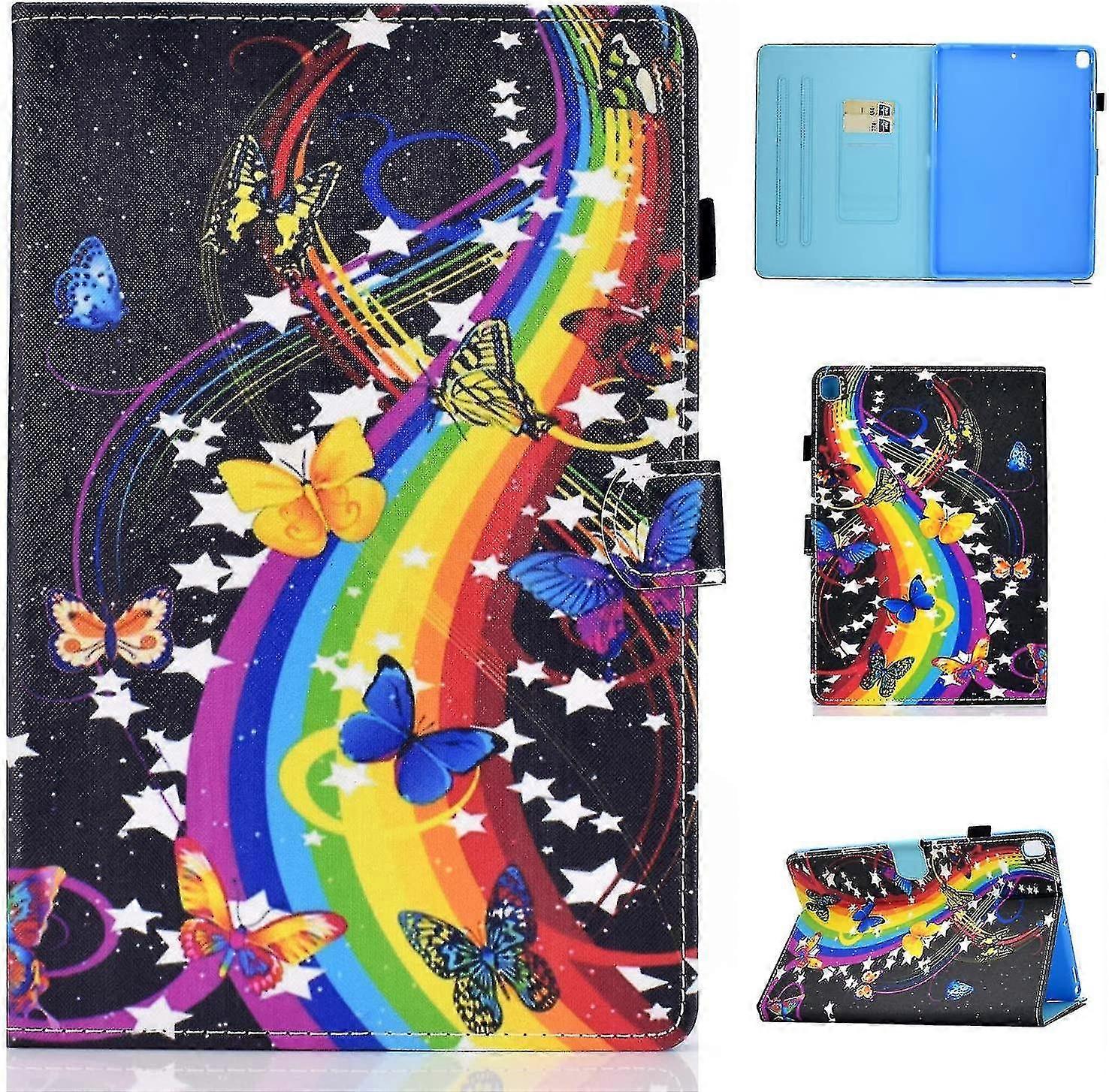 Ipad 10.2 Sleeve Ipad 7. Generation Protective Cover Pu Leather Wallet Flip Stand Case With Card Slot And Auto Sleep / Wake Up Function For Apple Ipad