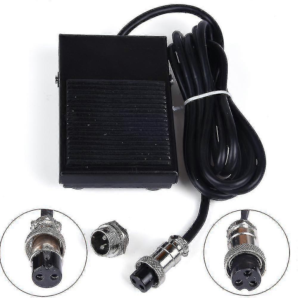 2 Pins 3 Pins Foot Pedal Power Controller Switch Hands-free For Tig Atgw Plasma Cutting Cutter Weld