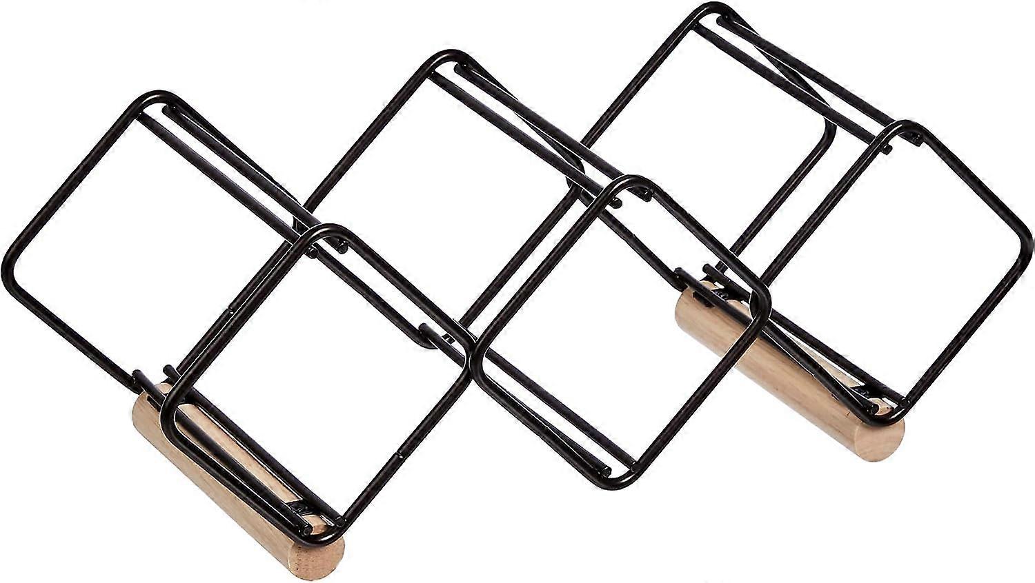 Stackable Bottle Rack For Table Capacity 6 Bottles