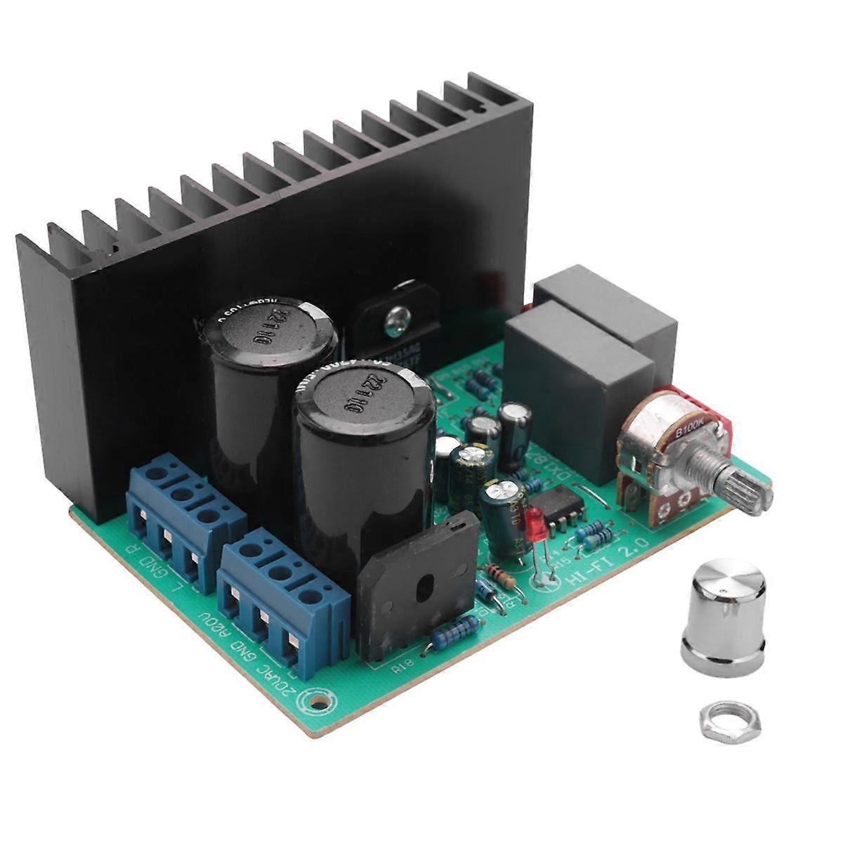 30W+30W LM1876 στερεοφωνική ακουστική ισχύς 4558 ενισχυτής 2.0 στερεοφωνική κατηγορία θέατρο AMP διπλή