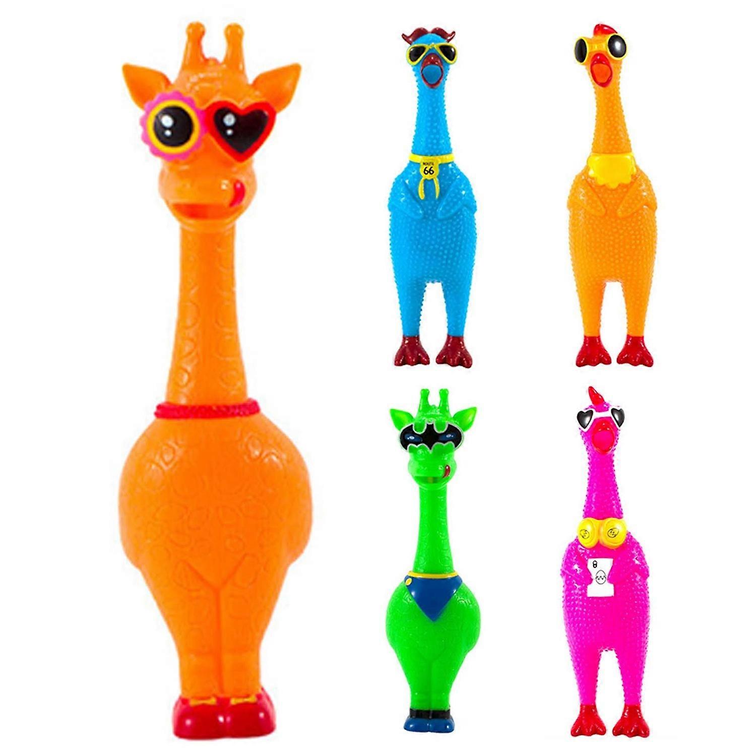 Decompression Toy Smooth Anti-break Quickly Recover Portable Soft Tricks Multicolor Screaming