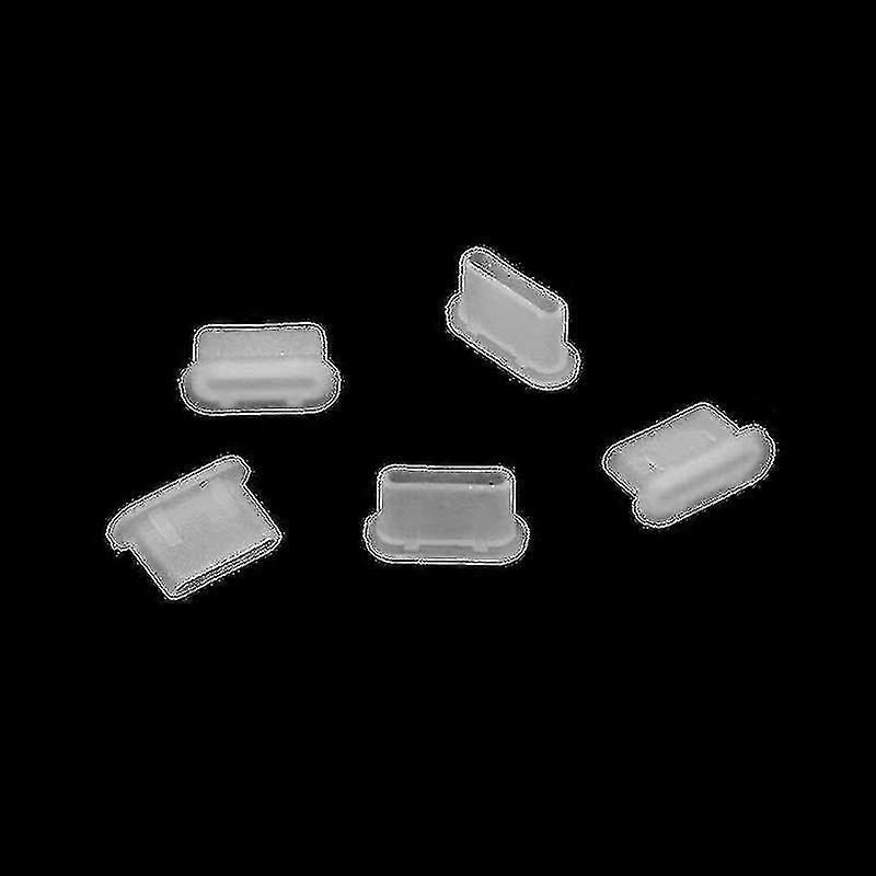 5pcs D Cover Cap Charr Plug Type-c Port Anti-d For Mobile