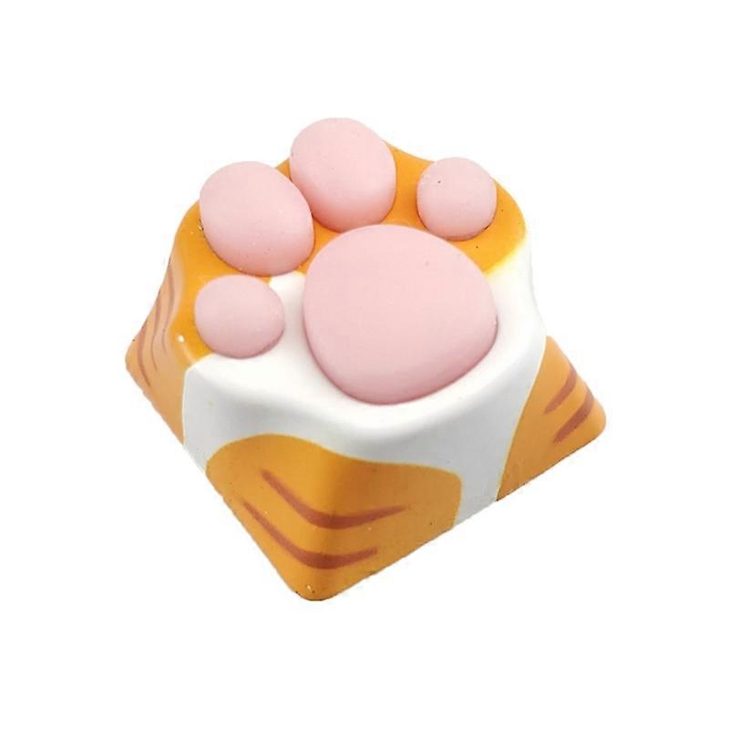 Personality Customized Aluminum Alloy Kitty Paw Artisan for Cat Paws Pad Keyboard keyCaps for Cherry MX Switches