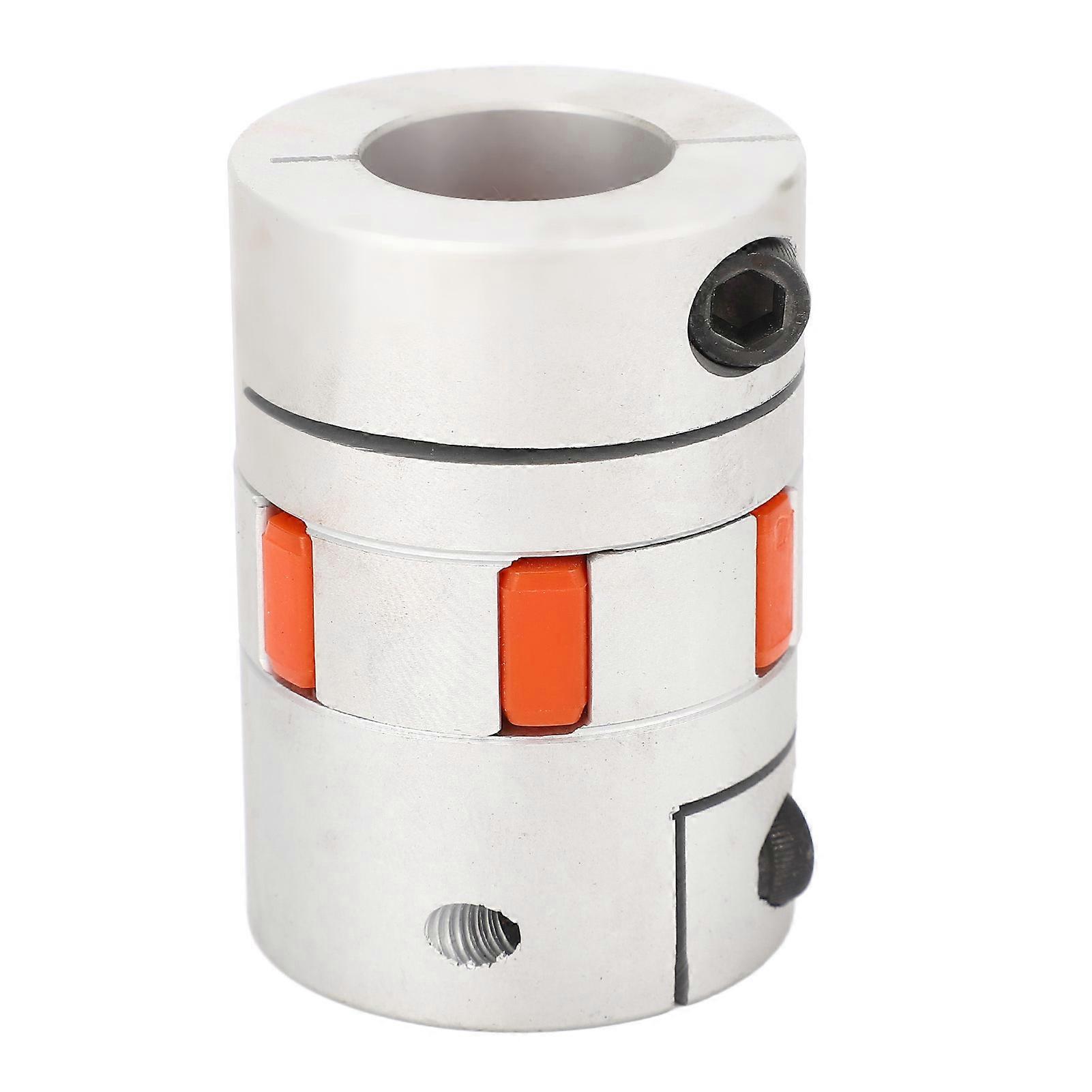 Plumaxelkoppling Servomotor Kulskruv Aluminiumlegering Flexibel koppling 24 mm innerdiameter D45L65