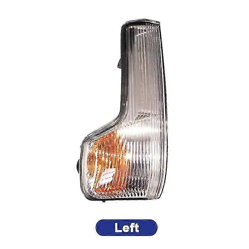 Left&Right Auto Side Rearview Mirror Turn Signal Lights Reversing Indicator Lamp Housing Without Bulb For Iveco Daily 2015-2020