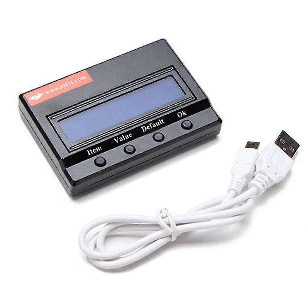 LCD Screen FVT Programming Board With USB For Car Boat Remote Control ESC Standalone Equipment Programming Board