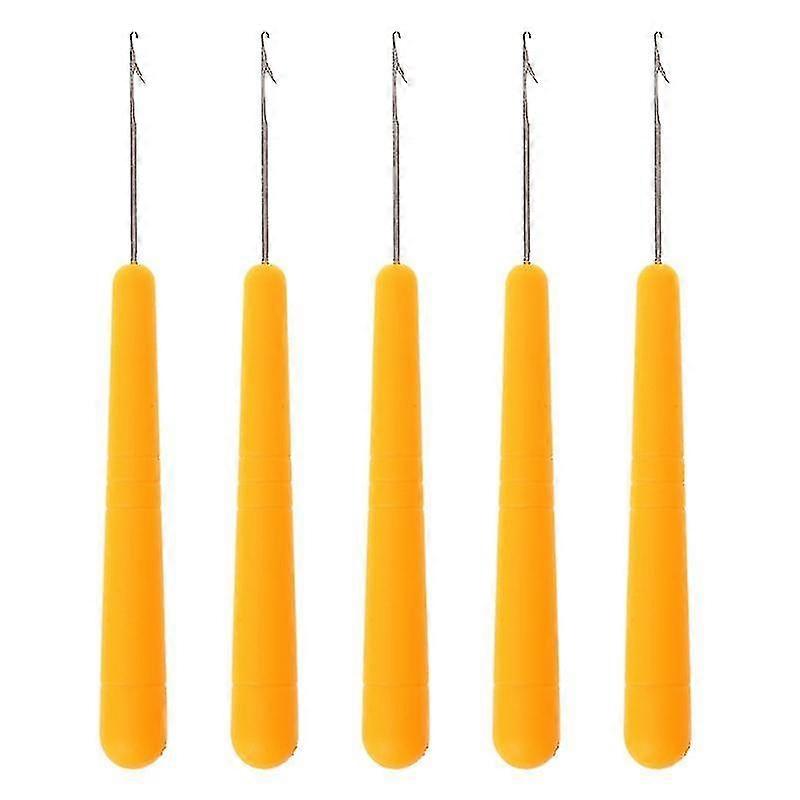 5pcs Crochet Hook For Latch Lock Needle Rug Making Knitting Interlock Diy Craft
