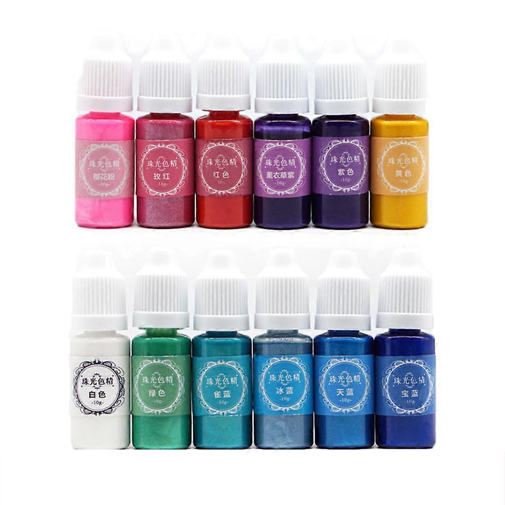 DIY Handmade AB Resin Pigment Dye Epoxy Color Fine Material Pearlescent Powder