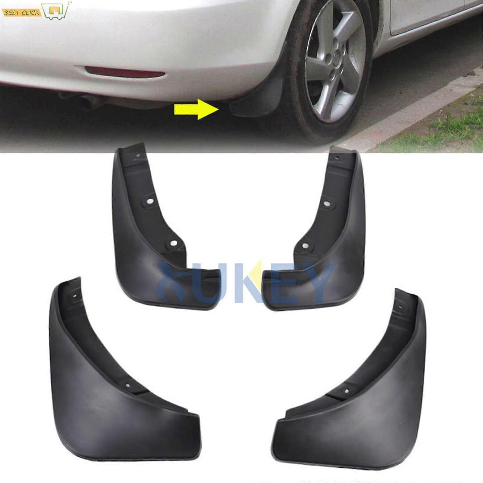 4Pcs Front Rear Mud Flaps Splash Guards Fender Mudguards for Mazda 6 GG1 2002 - 2008 First Generation 4-door Sedan only Mudflaps