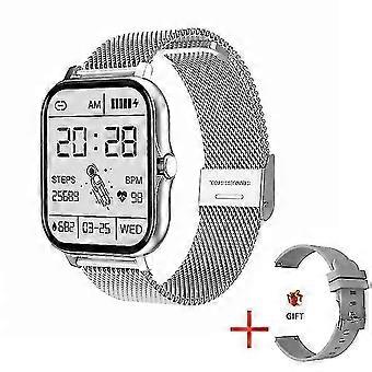 New Gt20 Women Men Smart Watch 1.69inch Cor Screen Full Touch Fitness Tracker Heart Rate Sleep Monitoring