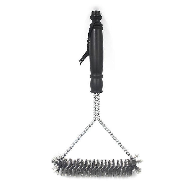 Dww-2 plus t gril Brush - brosse de nettoyage de gril - 12 pouces, poils mtalliques robustes et forme pratique