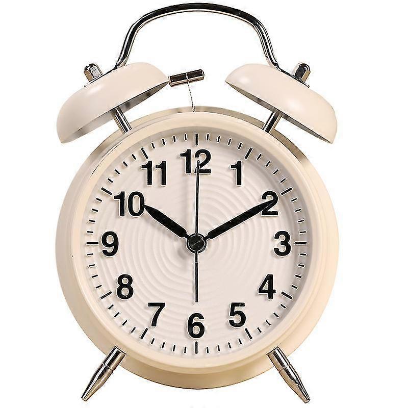 4 Inches Alarm Clock Retro Clock Metal Alarm Clock