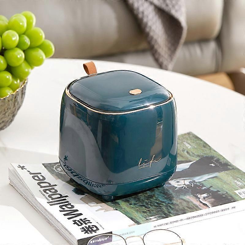 Mini Desktop Garbage Trash Can, Small Waste Bin, Plastic, Home, Office, Table Trash Can, Dustbin, Household Sundries, Barrel BoxTrash Cans & Wastebask
