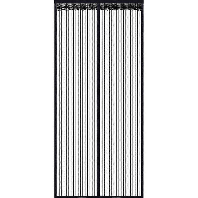 Screen Door, YRH Heavy Duty Insect Mesh Curtain with Strong Magnets and Full Frame Magic Tape, No Gap Insect Screen Door, Keep Bugs Out, Let Fresh Air