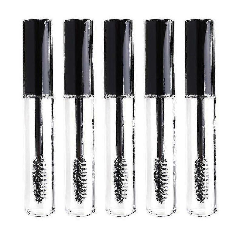 5 Pack Empty Tube With Eyelash Wand,10ml Eyelash Cream Container Bottle()