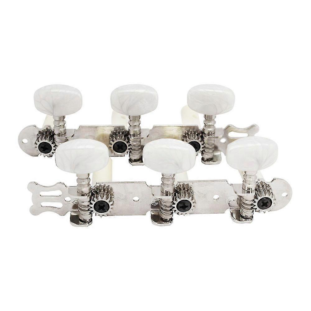 2pcs Classical Guitar Machine Heads Knobs Guitar String Tuning Pegs Tuners