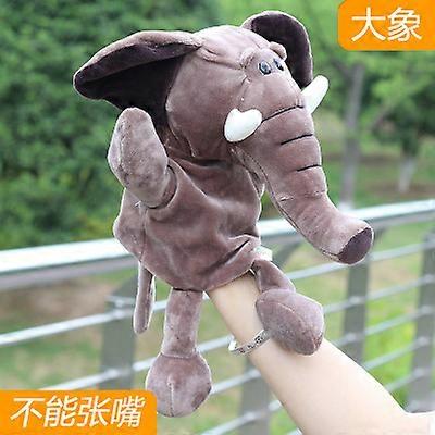 Cute animal hand puppet children interactive educational toy gloves 30cm