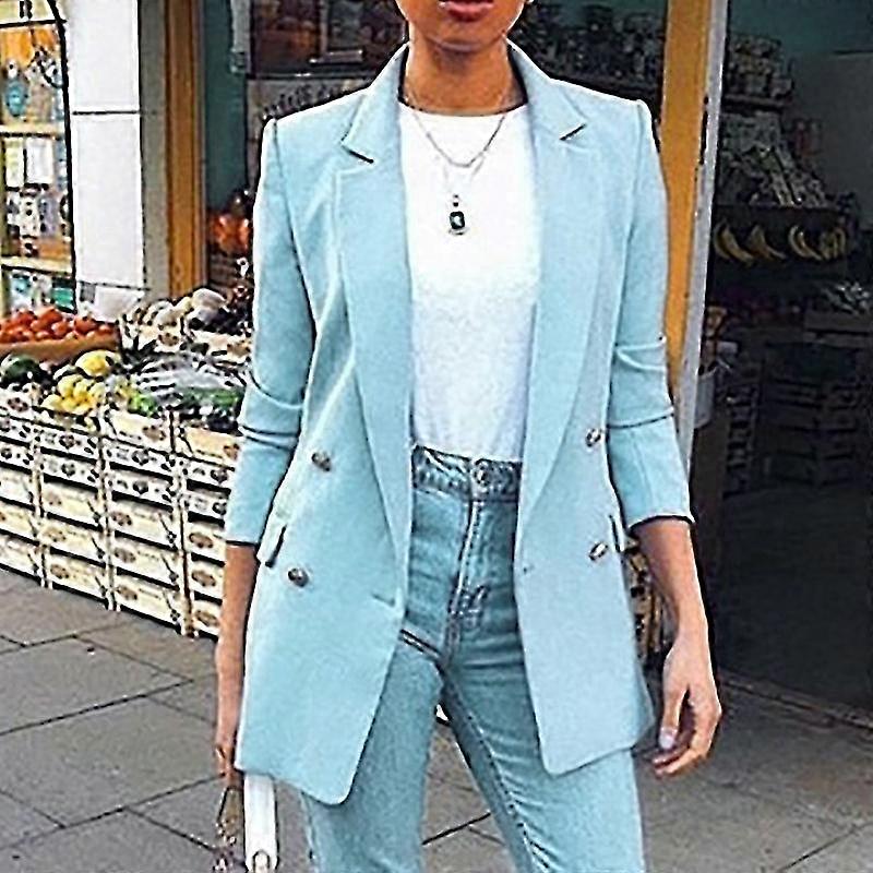 المرأة الرسمية سترة سترة بدلة معطف ملابس خارجية عارضة-MXBC