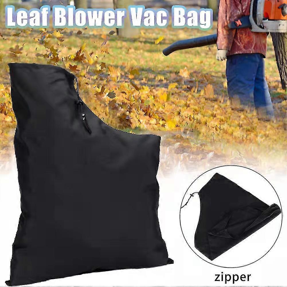 Leaf Blower Vacuum Bag, Polyester Leaf Blower Vacuum Zippered Bottom Dump Bag, Dust Collection Efficiency