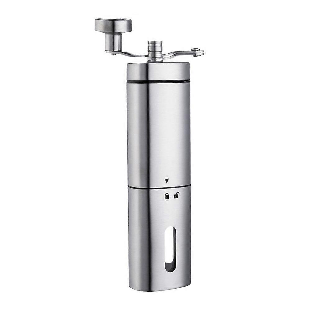 Stainless Steel Kitchen Manual Hand Crank Adjustable Bean Mill Coffee Grinder
