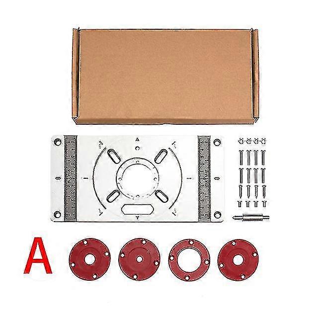 Naiwang Wood Tools Woodworking Multifunctional Plate For Router Work Benches Joinery Tool Planer Woodworking Machine Workbench Table